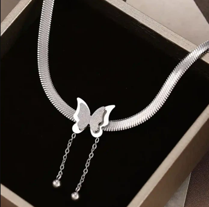 Çelik Kelebek Bileklik